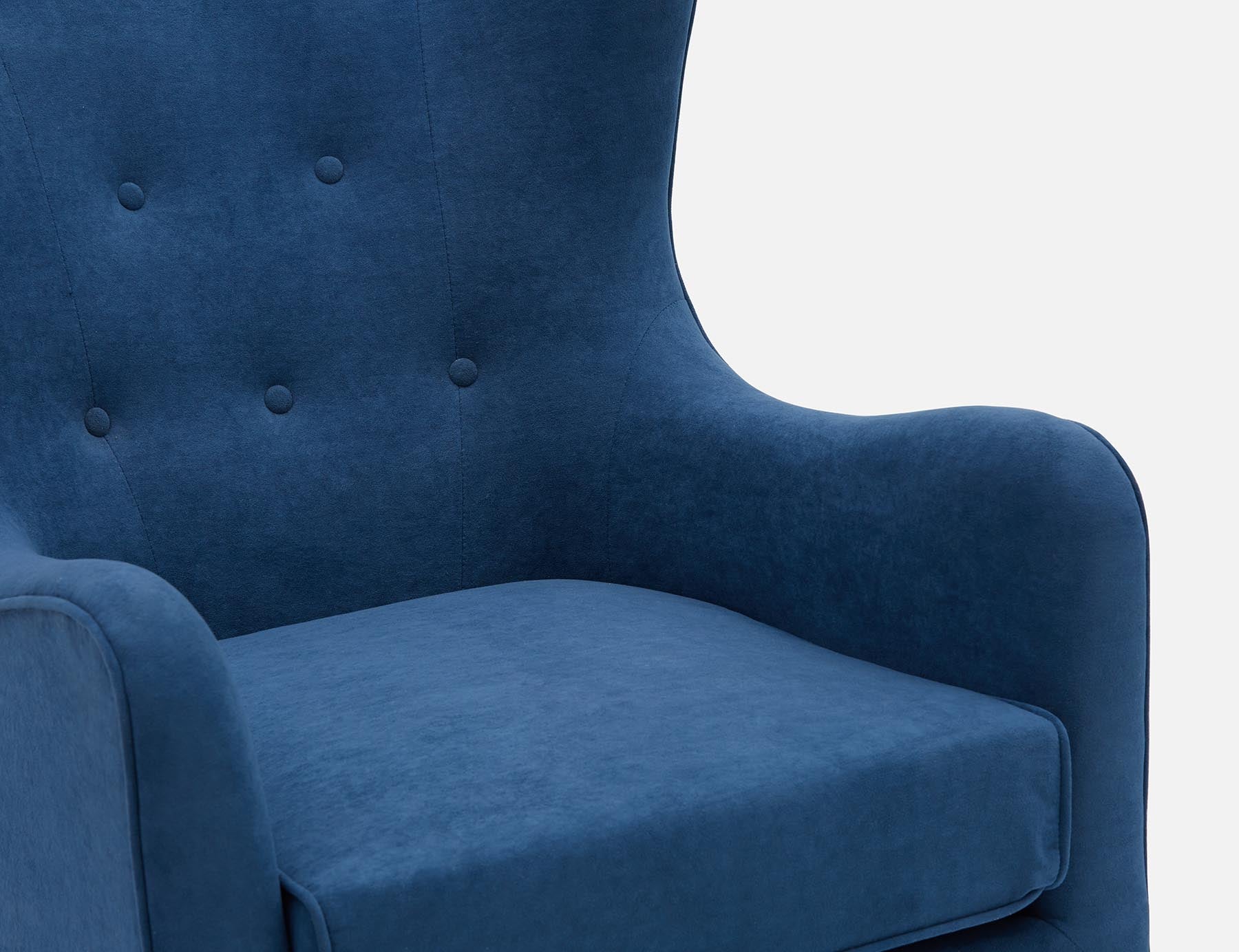 POLO contemporary tufted armchair undefined