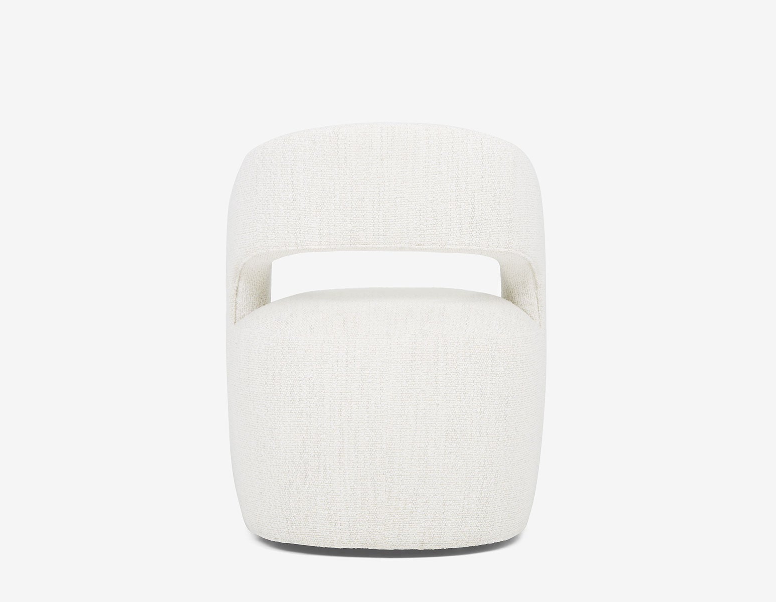 TIVOLI modern contemporary dining chair on casters undefined