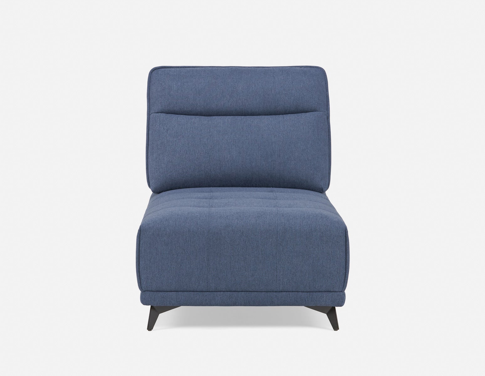 SIMON modern contemporary lounger with adjustable backrest undefined
