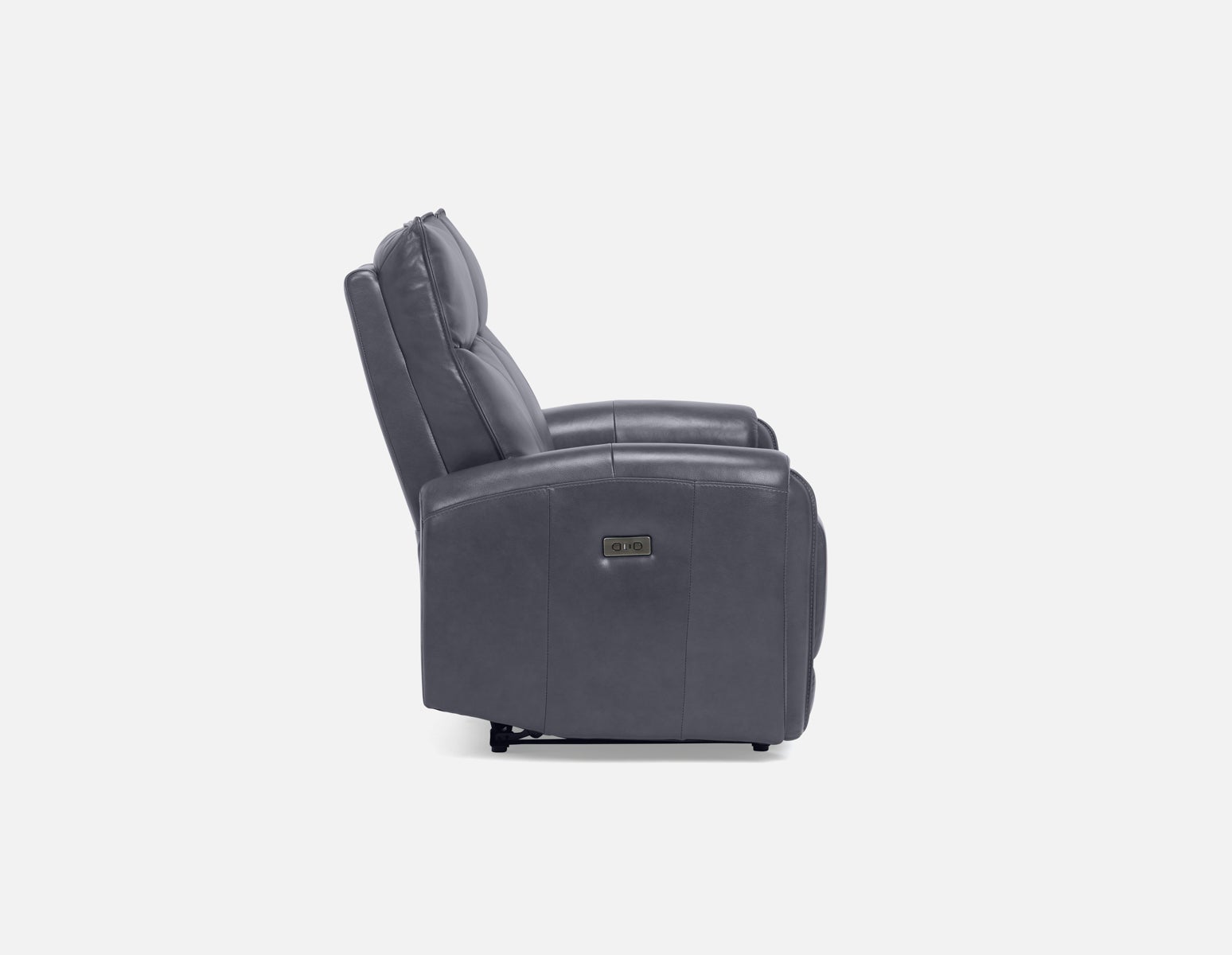CALVERO causeuse inclinable électrique 100% cuir avec port usb contemporaine undefined