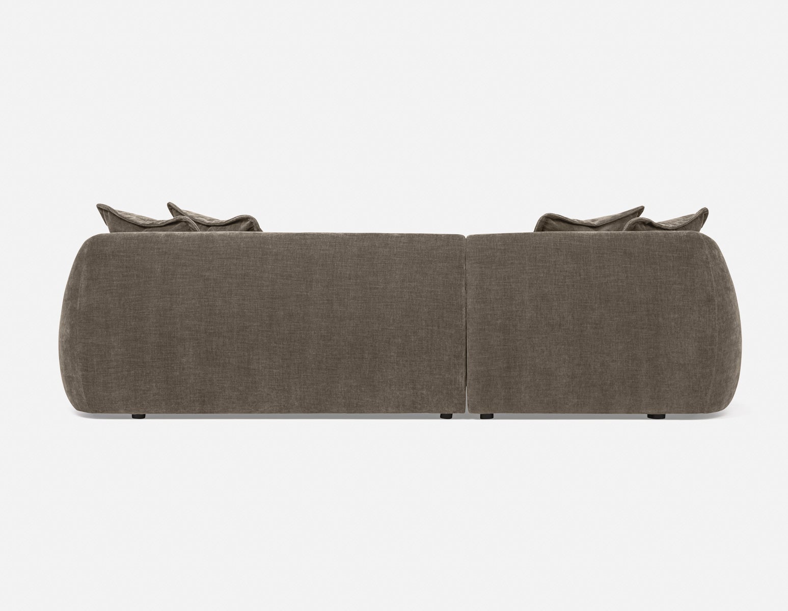 DOYER modern left-facing sectional sofa undefined