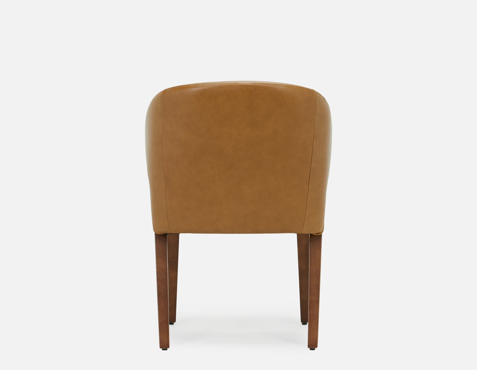AKSEL leather dining chair undefined