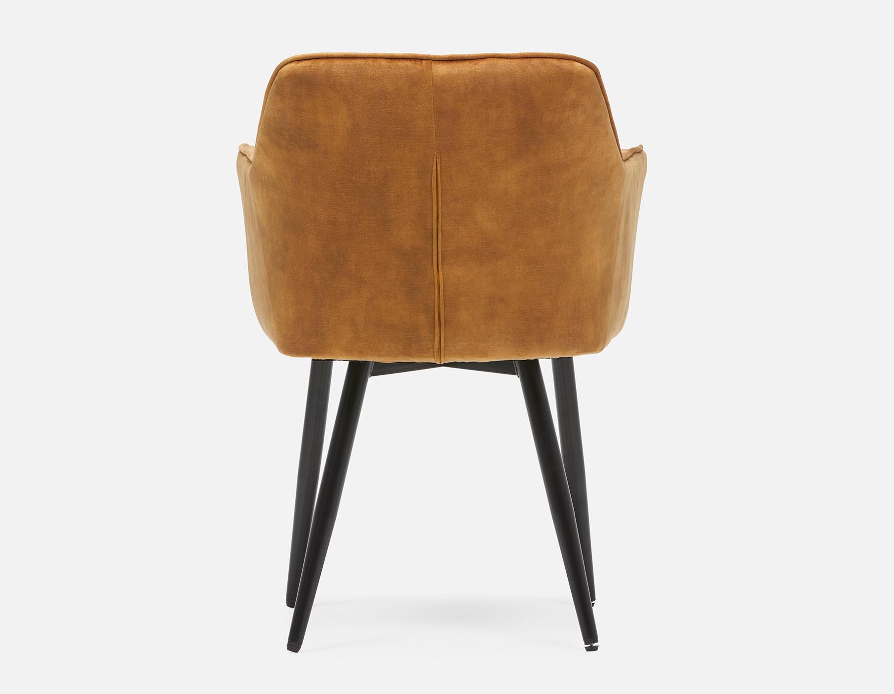 OCTAVE velvet dining armchair undefined