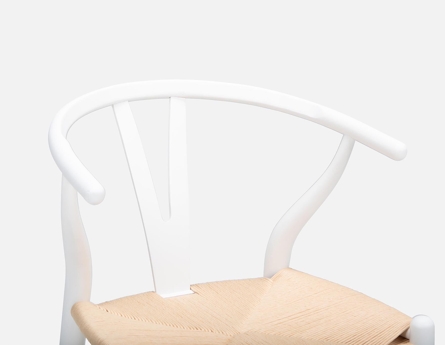 DENMARK chaise de salle à manger en bois d'hêtre et en corde tissée undefined