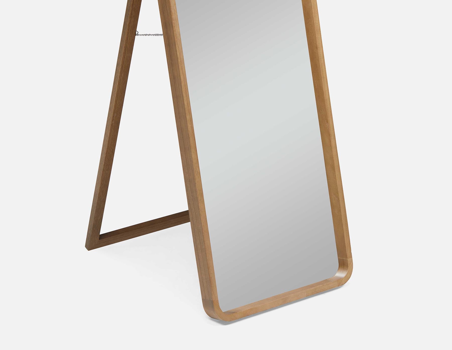 KYUSHU miroir sur pied avec cadre en bois 46 cm x 163 cm undefined