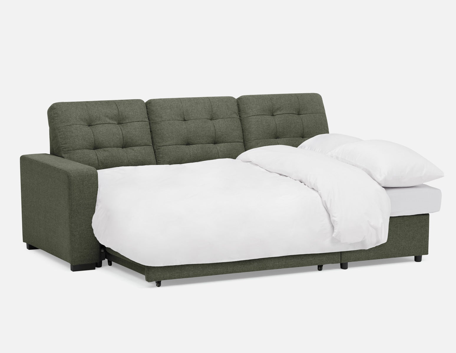MARNIE contemporary interchangeable sectional sofa-bed with storage undefined