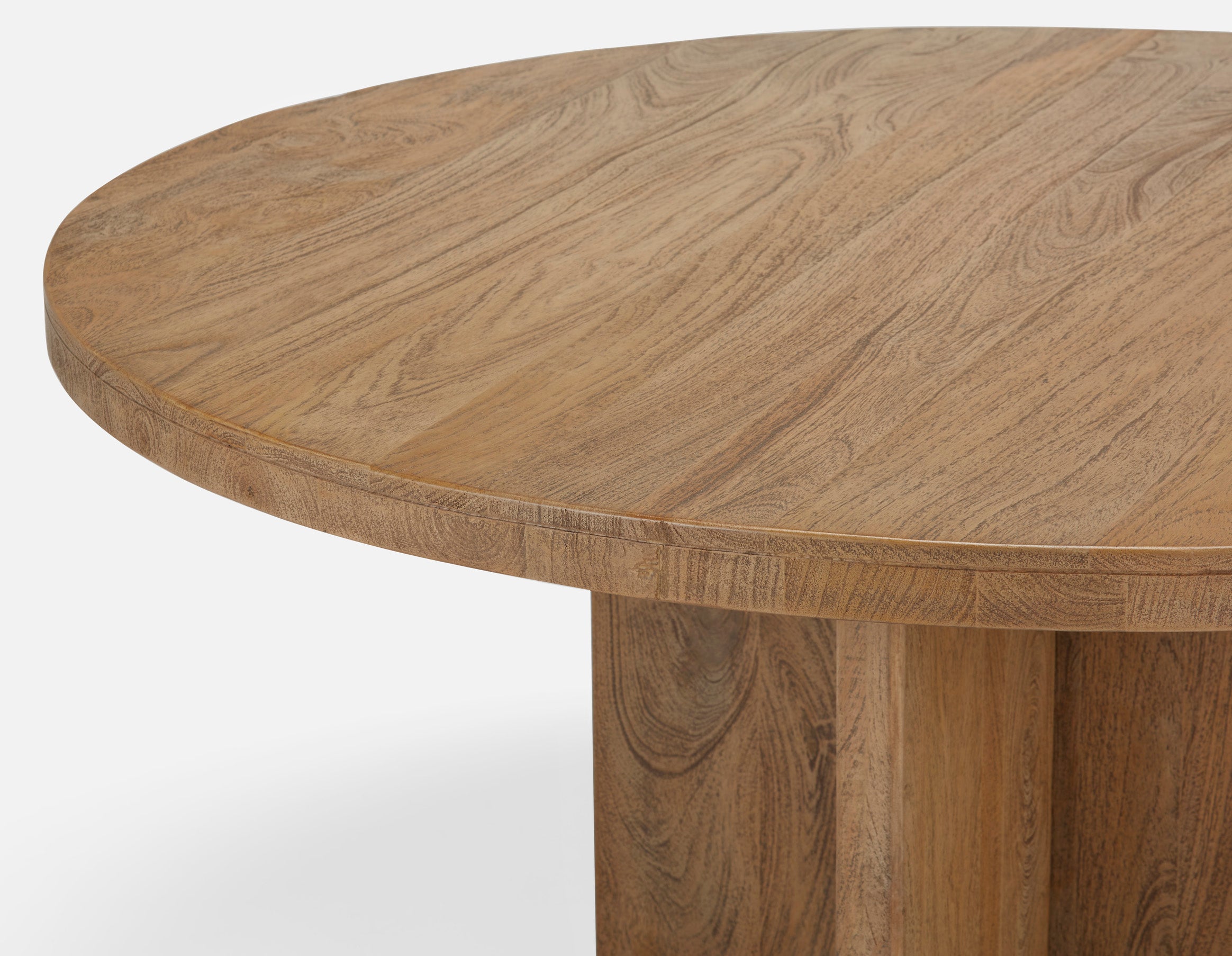 MISTRA recycled timber dining table 150 cm undefined