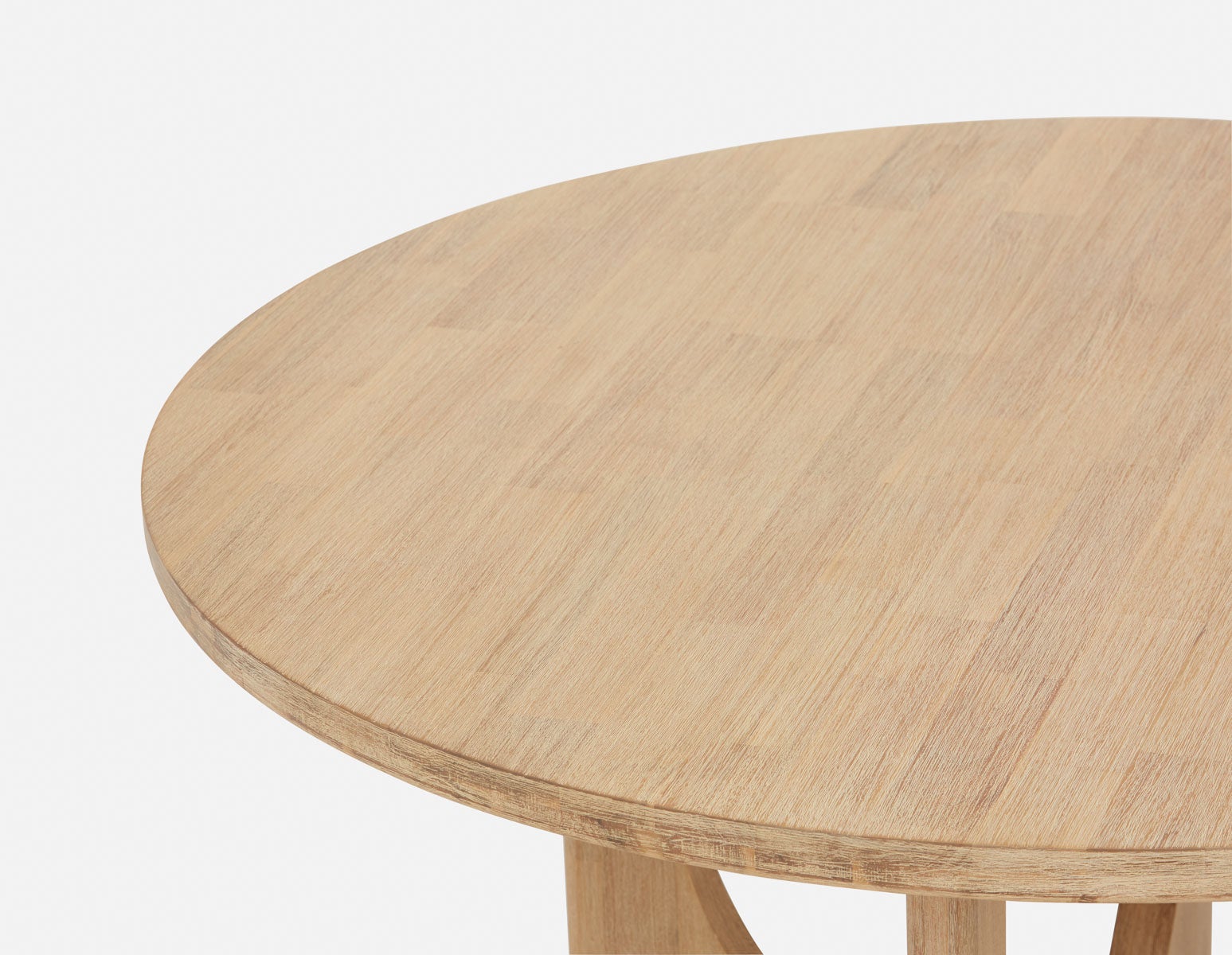 PRIYA round acacia wood dining table 140cm undefined