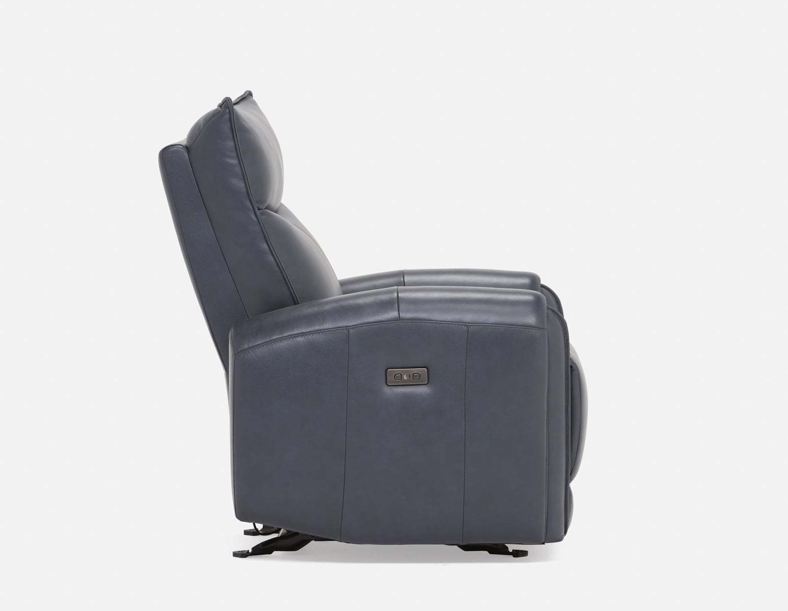 CALVERO fauteuil inclinable électrique et berçante 100% cuir avec port usb contemporain undefined
