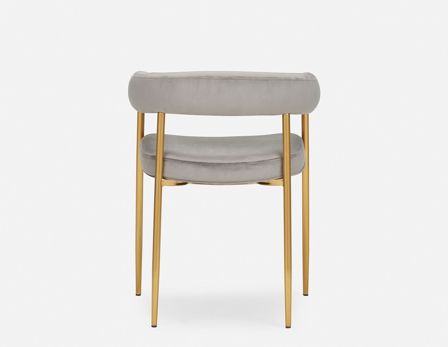 TAURO velvet chair, gold plated frame undefined