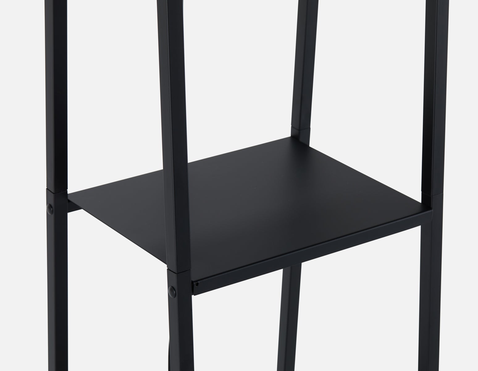 HALDEN standing lamp with 3 tier shelves undefined