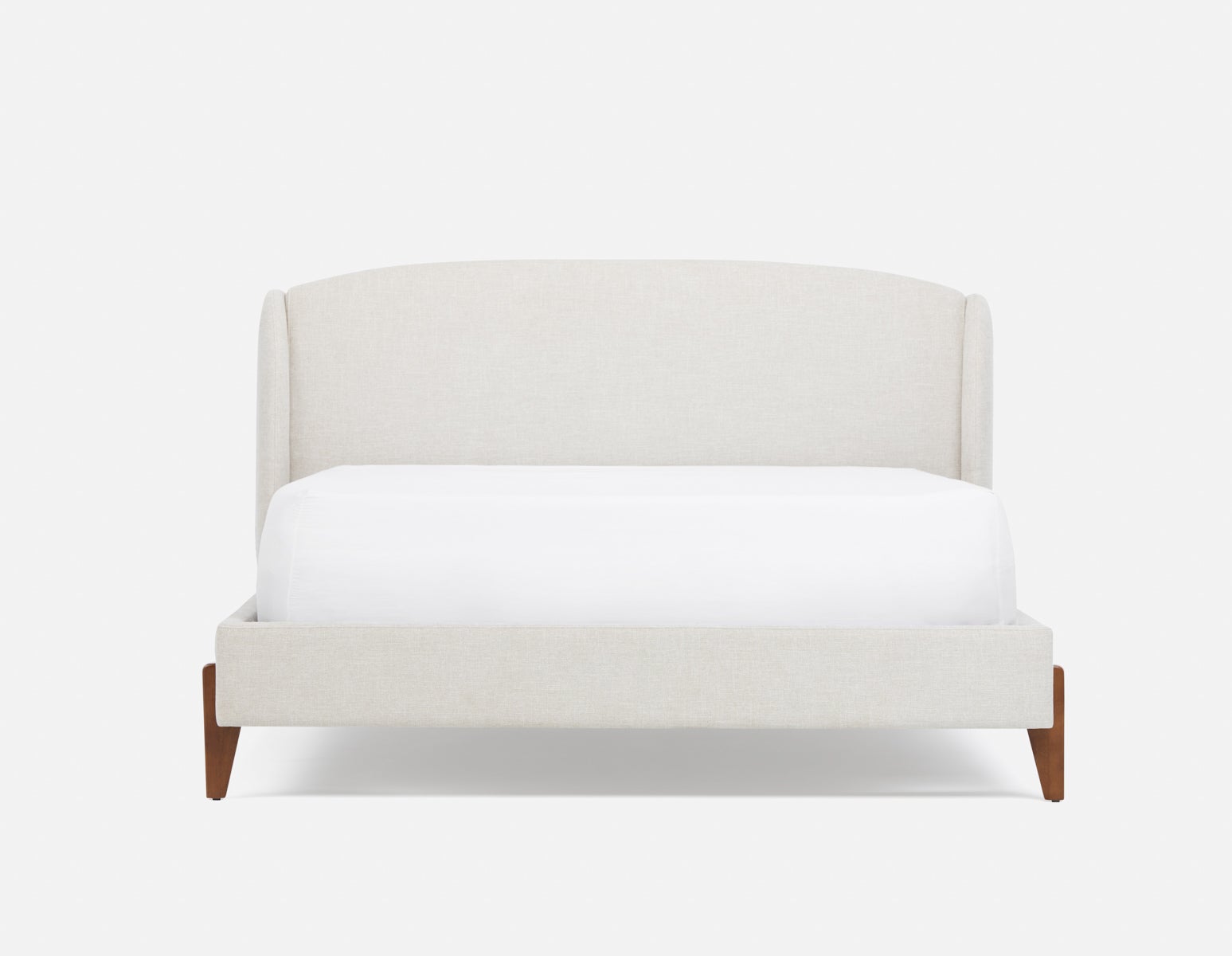 MARCIA mid-century modern upholstered queen size bed undefined