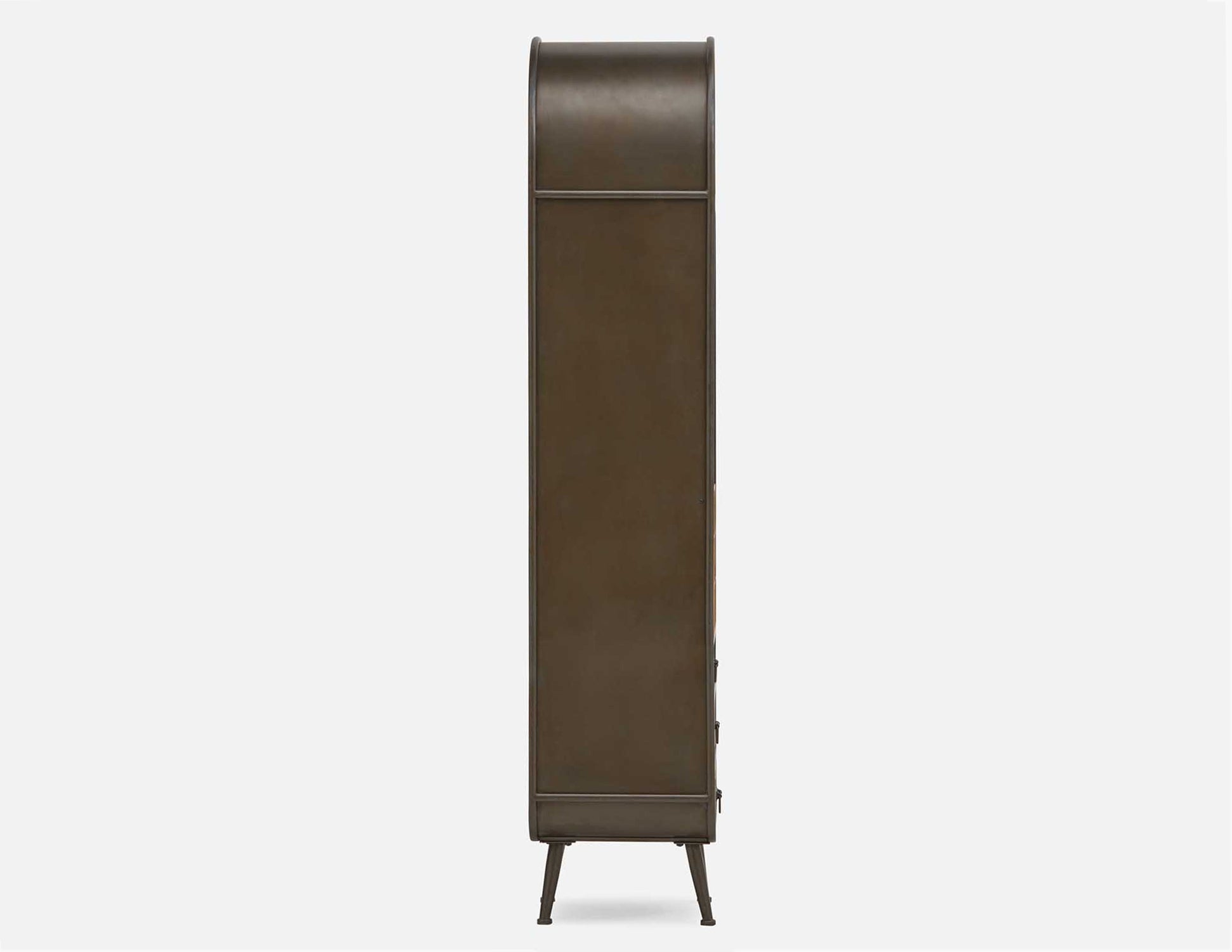 EVANS fir wood and metal wine cabinet undefined