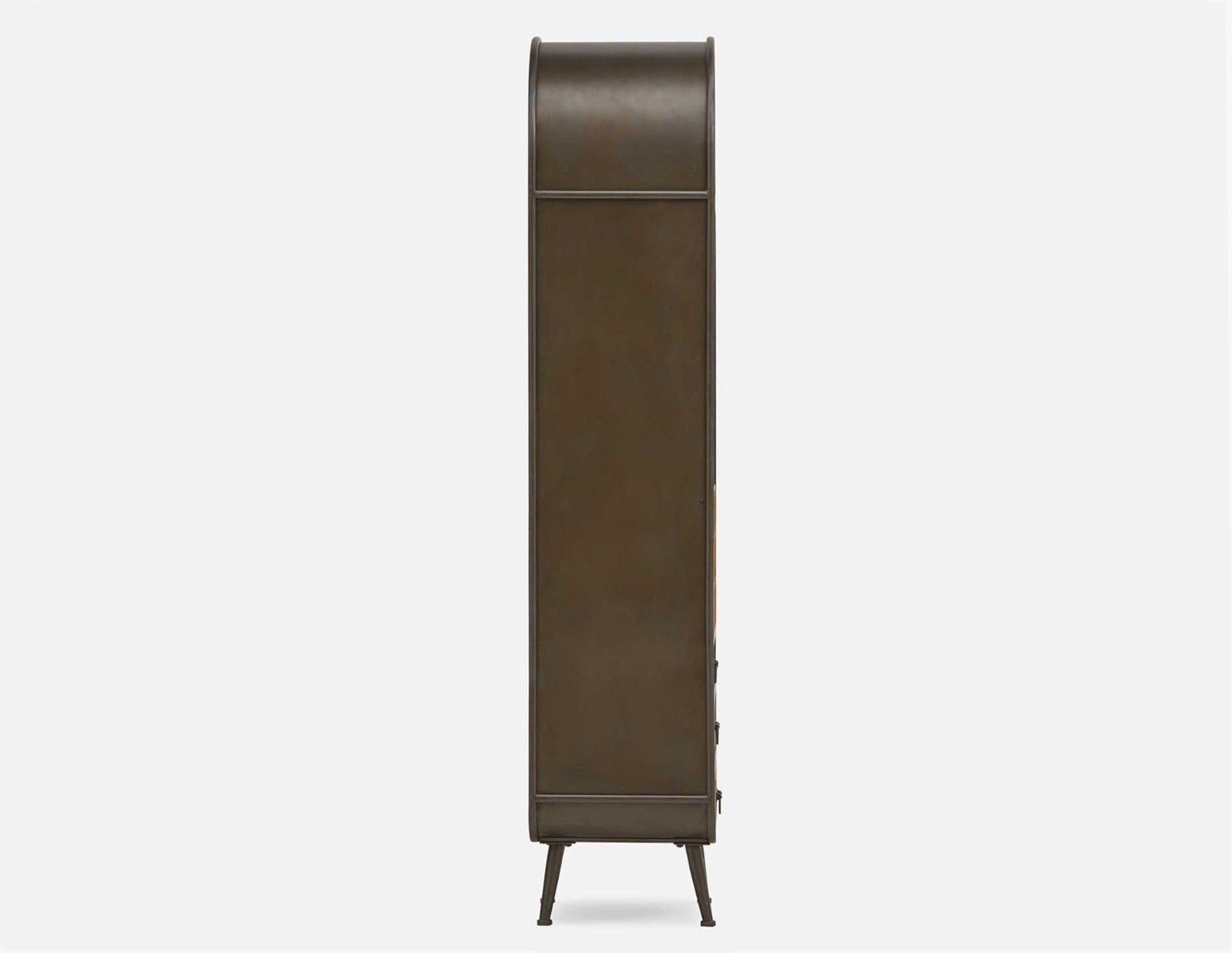 EVANS fir wood and metal wine cabinet undefined