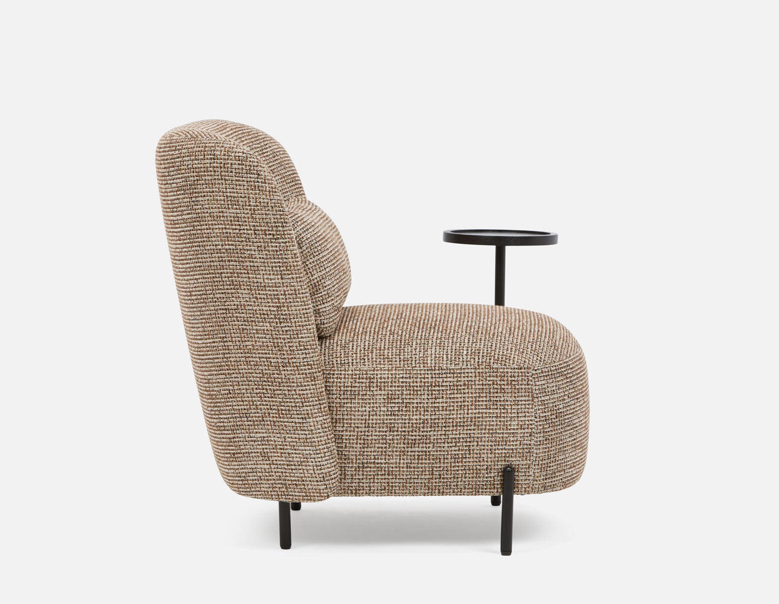 STIOLO accent chair with interchangeable drink stand undefined