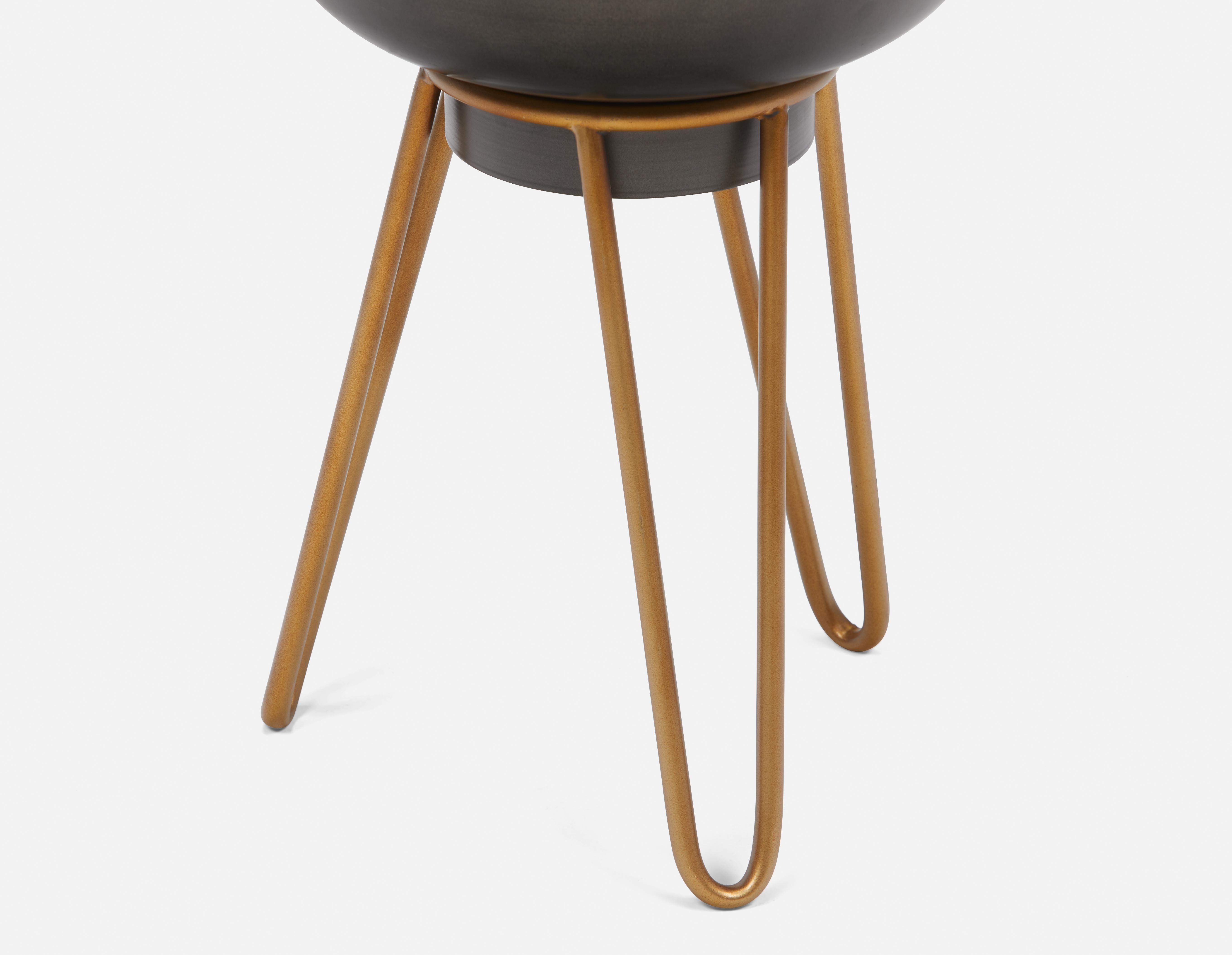 KUSHINA cache-pot en métal et support 50 cm undefined