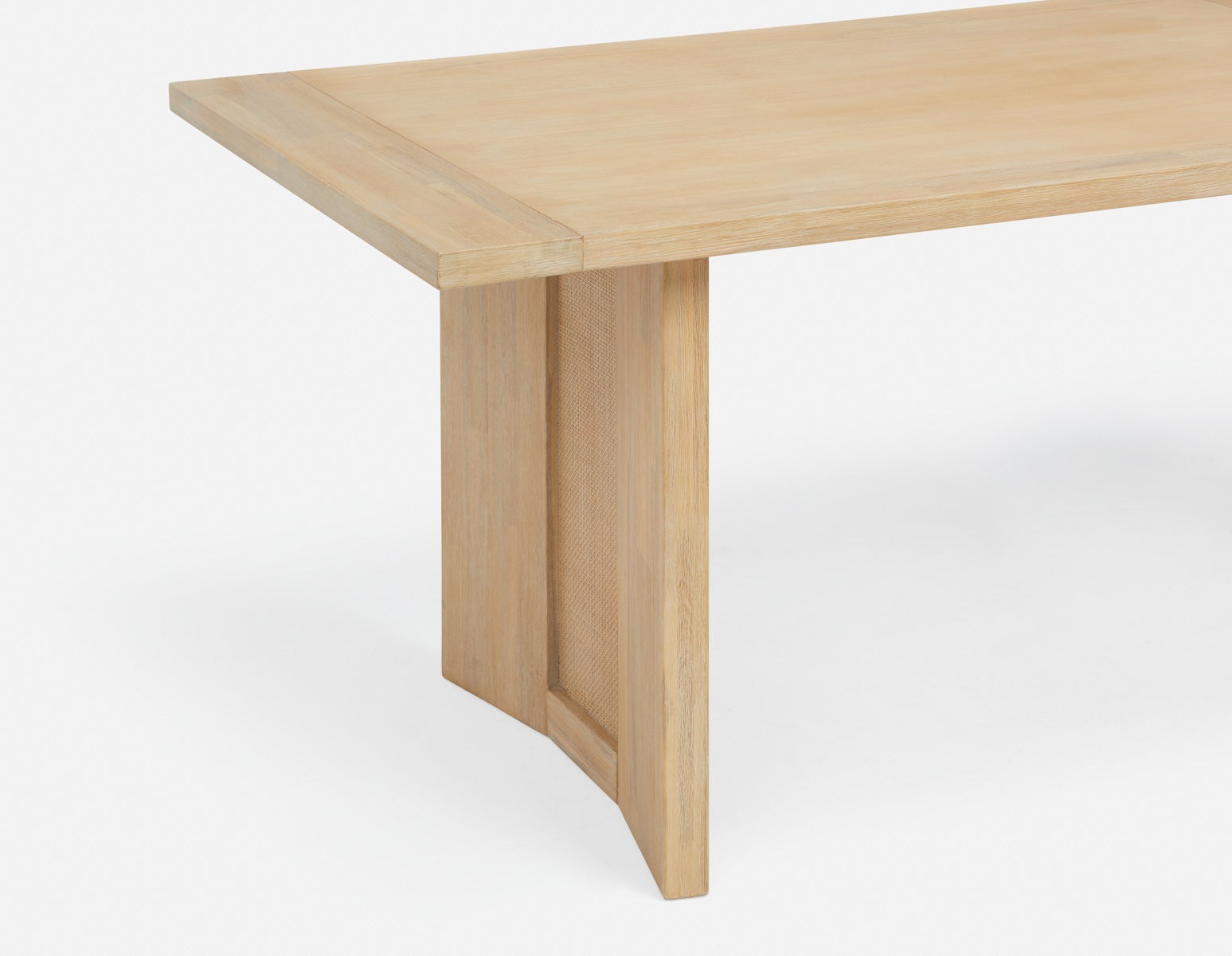 GILLIS table à manger en acacia campagnard moderne 210 cm undefined