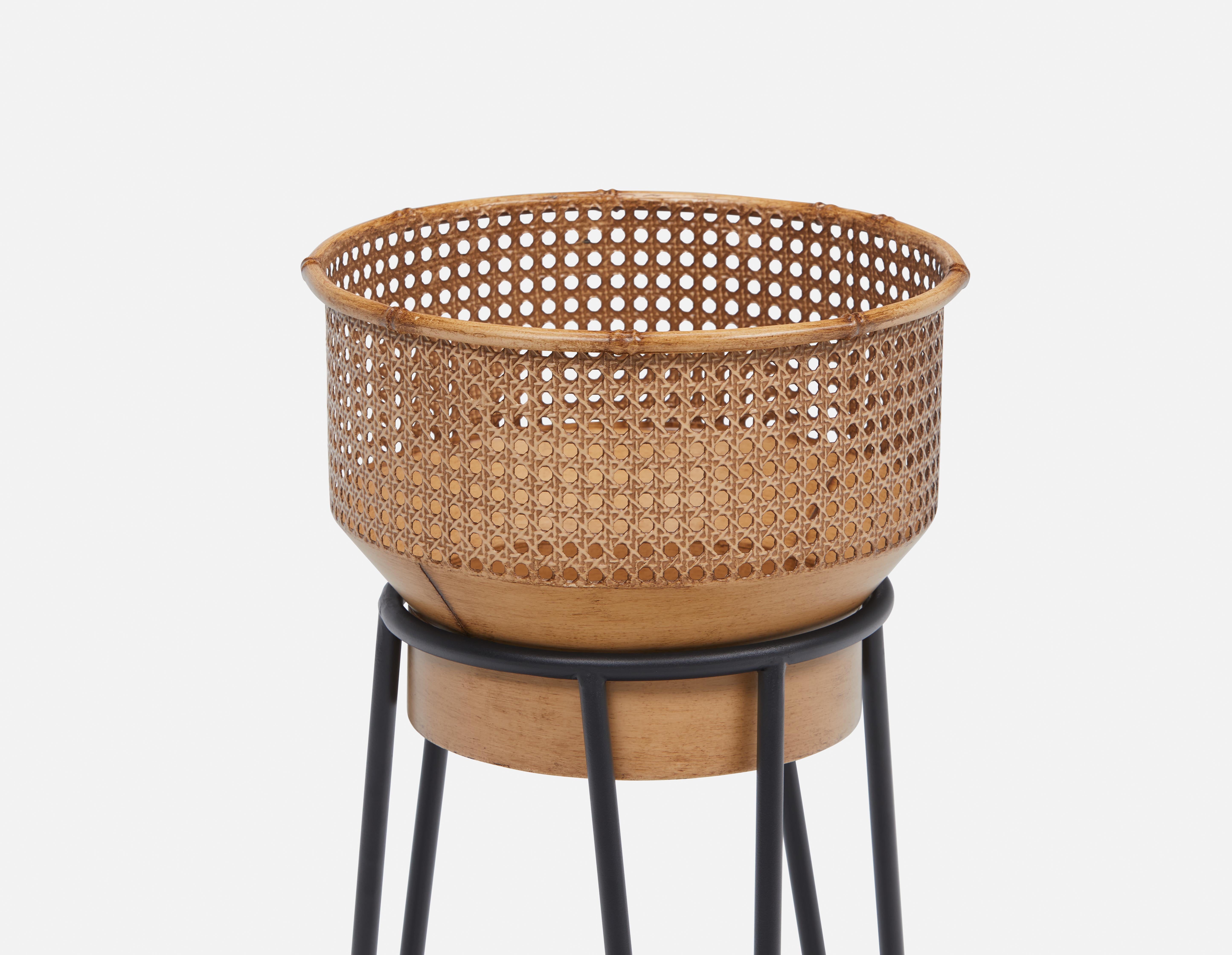 BANVILLE cache-pot en métal et support 33 cm undefined