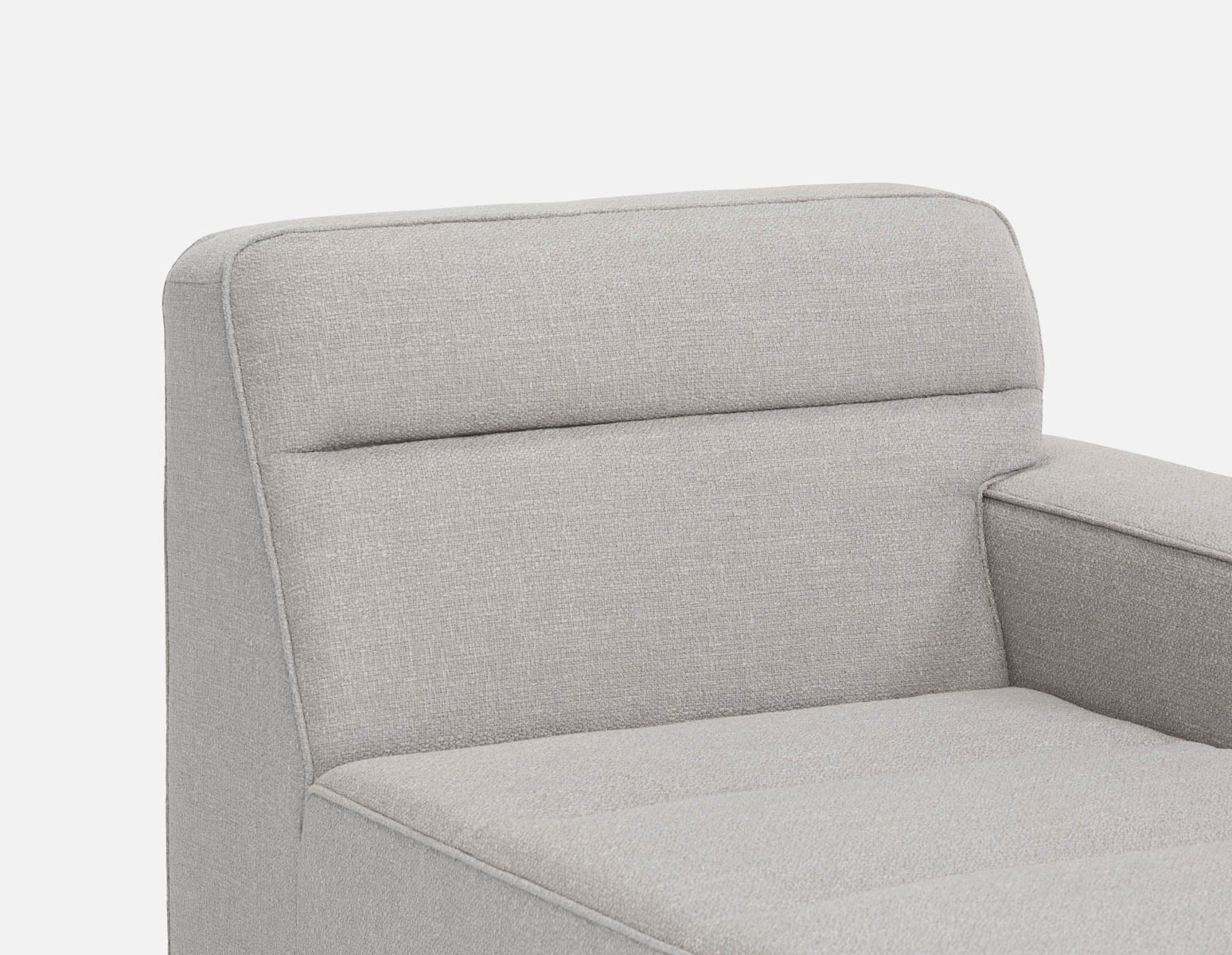 REVAN chaise longue côté droit modulaire moderne avec accoudoir s'adapte à votre espace undefined