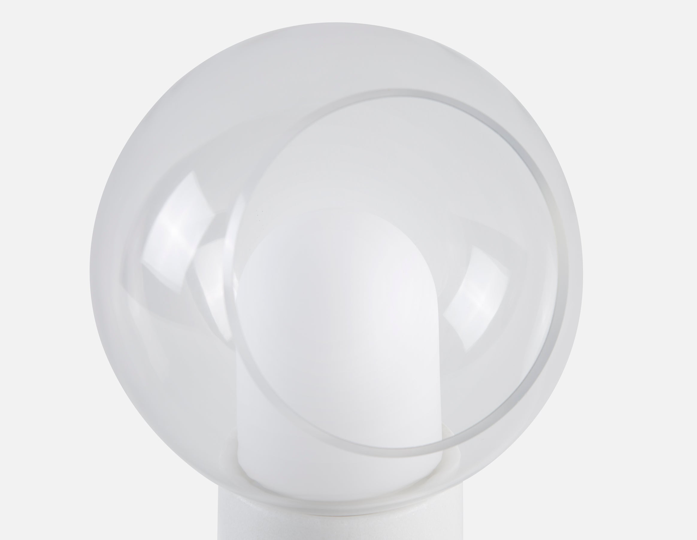 EVY lampe de table à del à base en marbre 41 cm haut. undefined