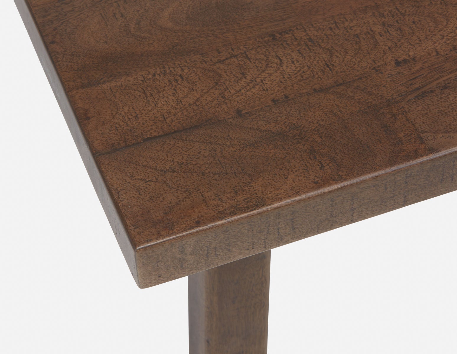 THESSALIA distressed solid mango wood coffee table 90 cm undefined