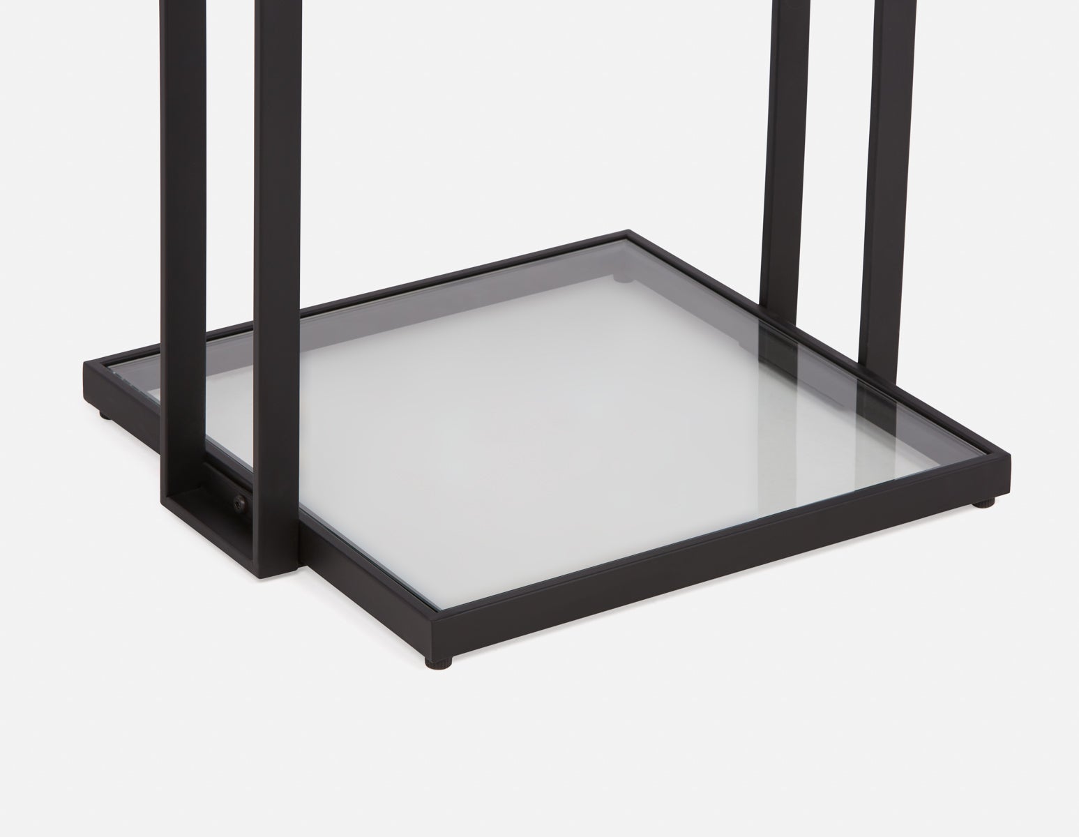 AGLAYA table d'appoint en verre trempé undefined