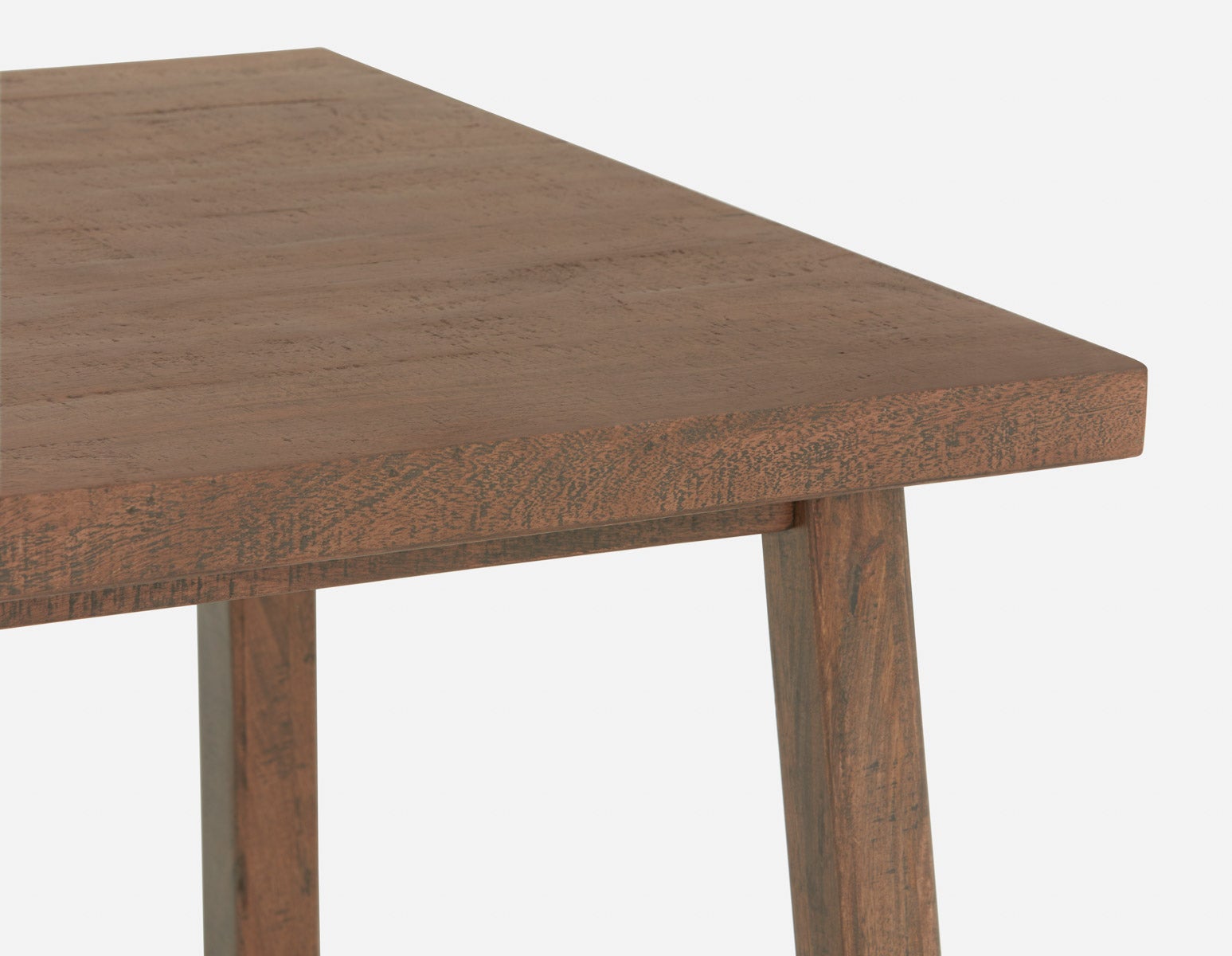 THESSALIA table de salle à manger en bois de manguier massif vieilli 150 cm rustique undefined