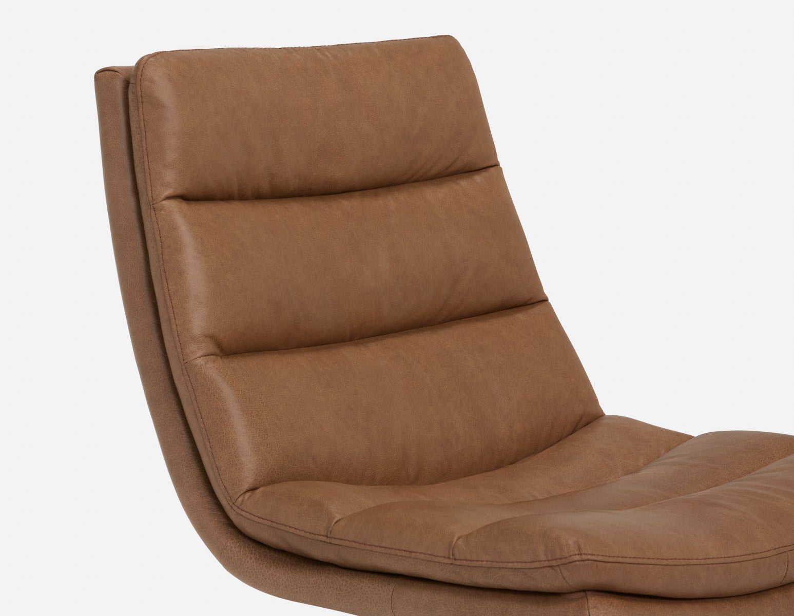 DORADA 100% leather swivel armchair undefined
