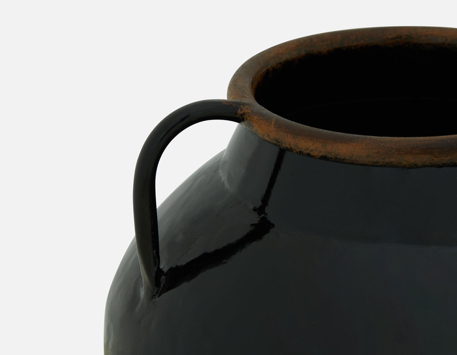 DEVENTER large metallic vase 29cm undefined