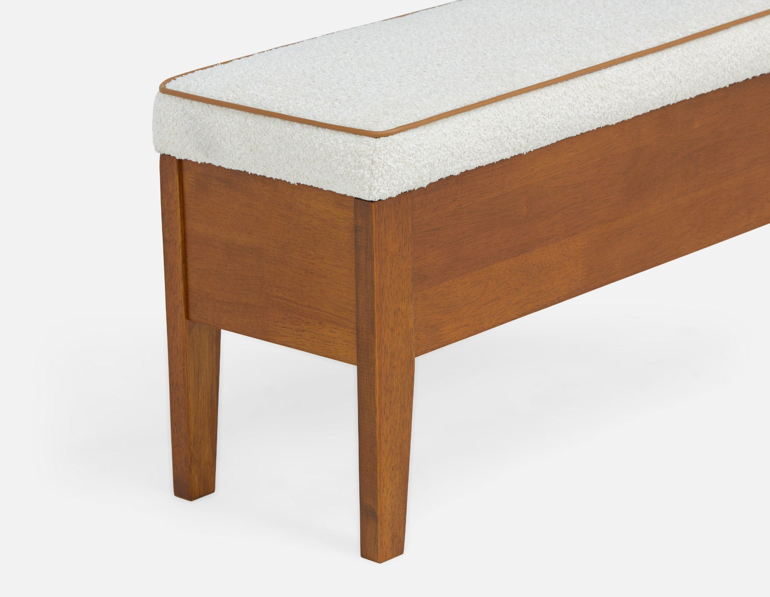 BENA mid-century modern storage bench undefined