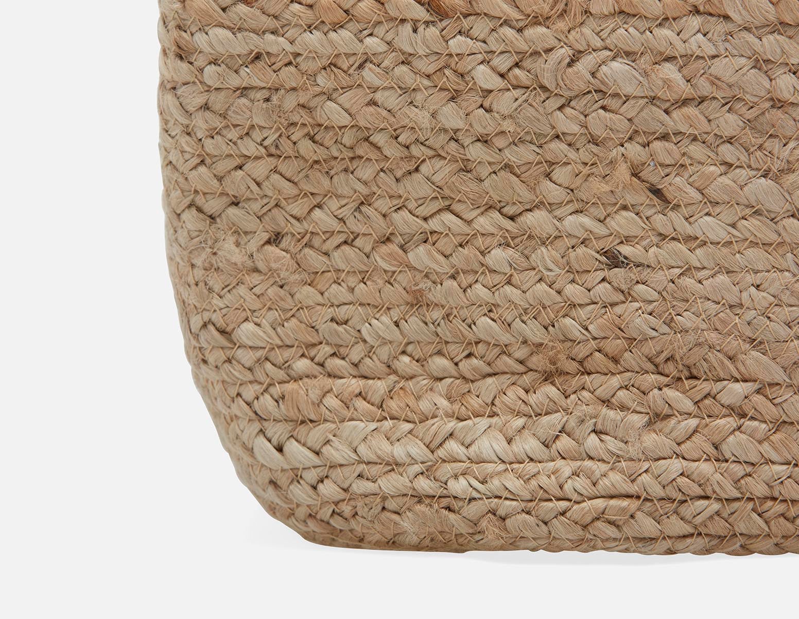 PHOEBE braided jute tote bag undefined