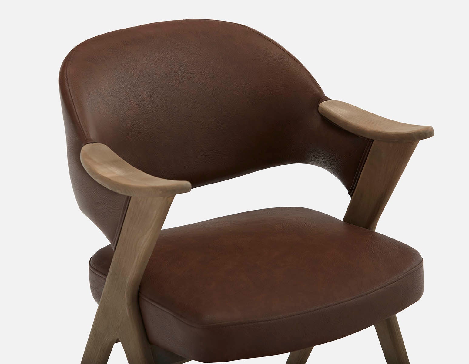 LORENA ash wood dining armchair undefined