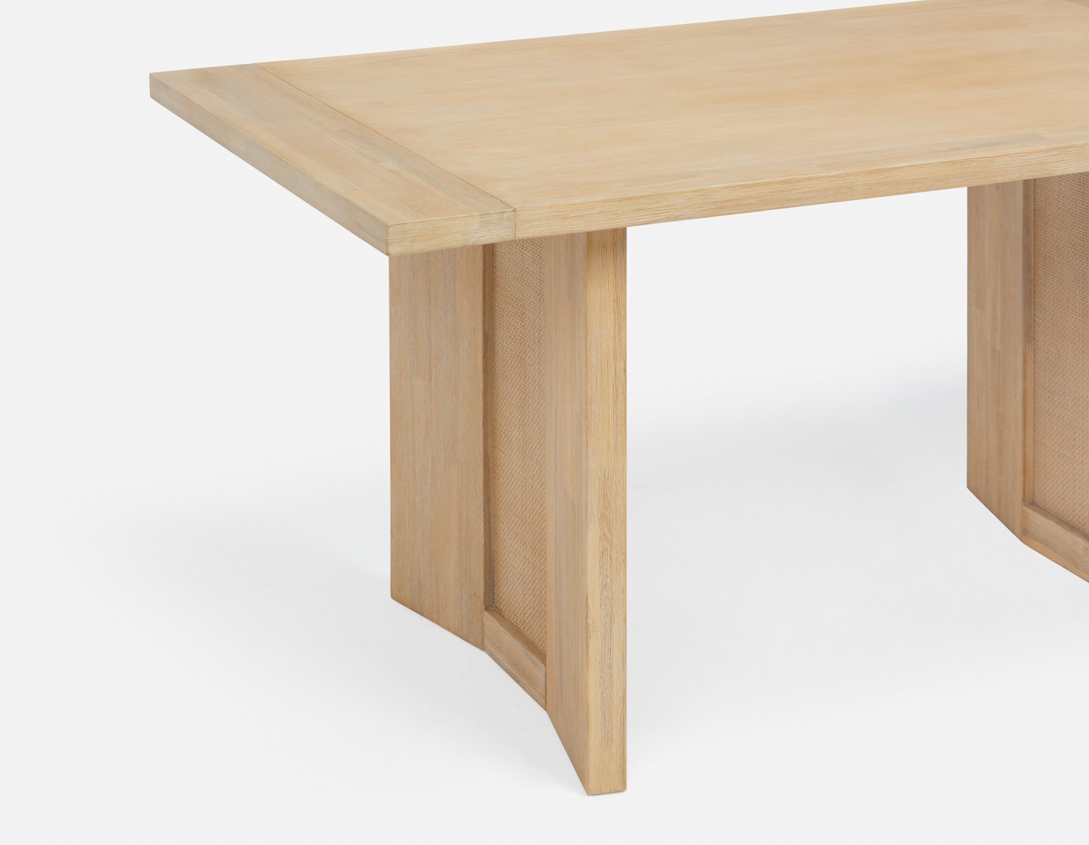 GILLIS table à manger en acacia campagnard moderne 160 cm undefined