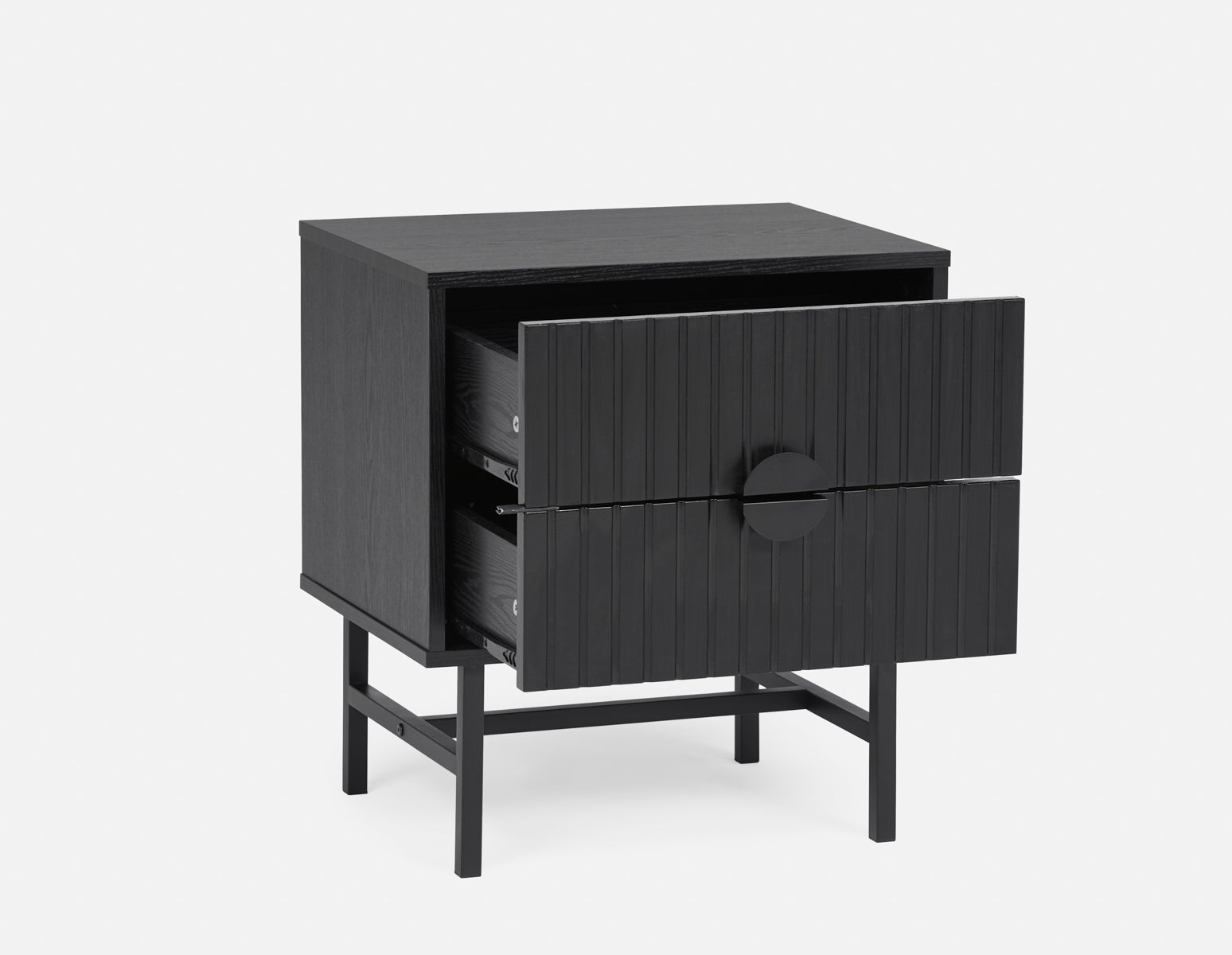 MONTANA modern 2-drawer nightstand undefined