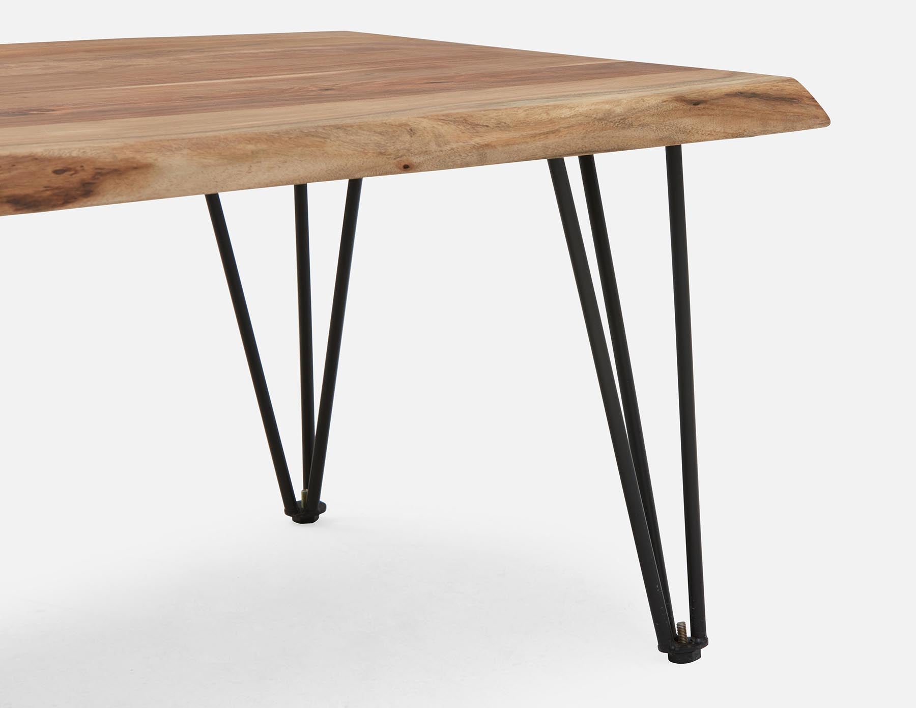 RENO table basse en bois d'acacia massif 120 cm undefined