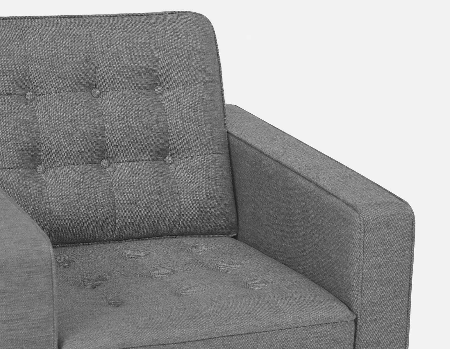 RIVIERA fauteuil moderne 31" du milieu du siècle undefined