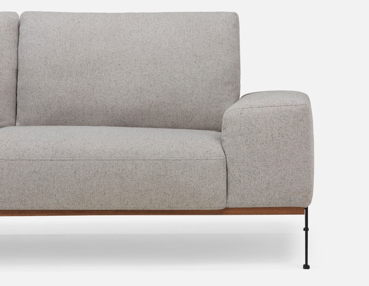 PRESTON modern left-facing sectional sofa undefined