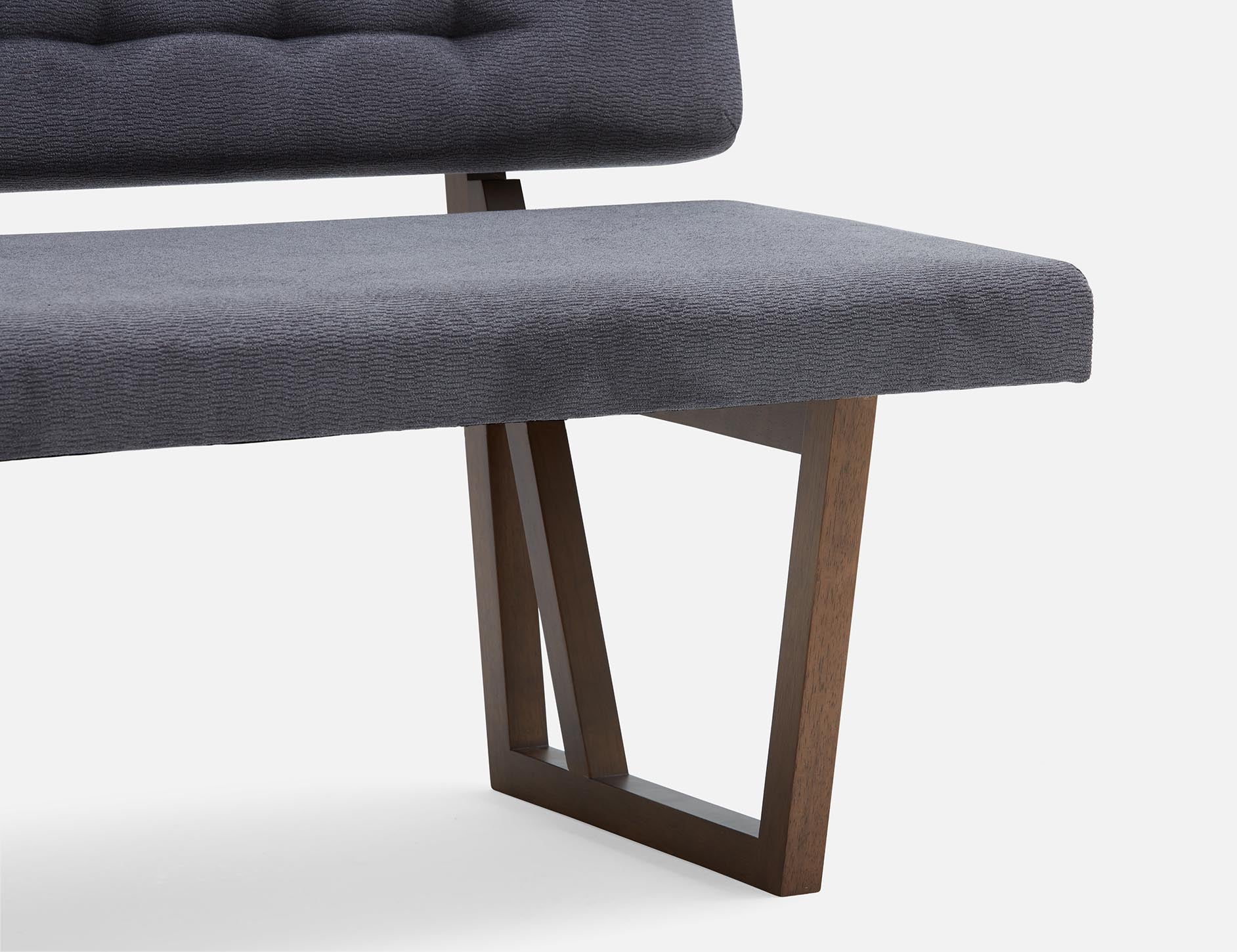 SYLVIA bench with tufted backrest undefined