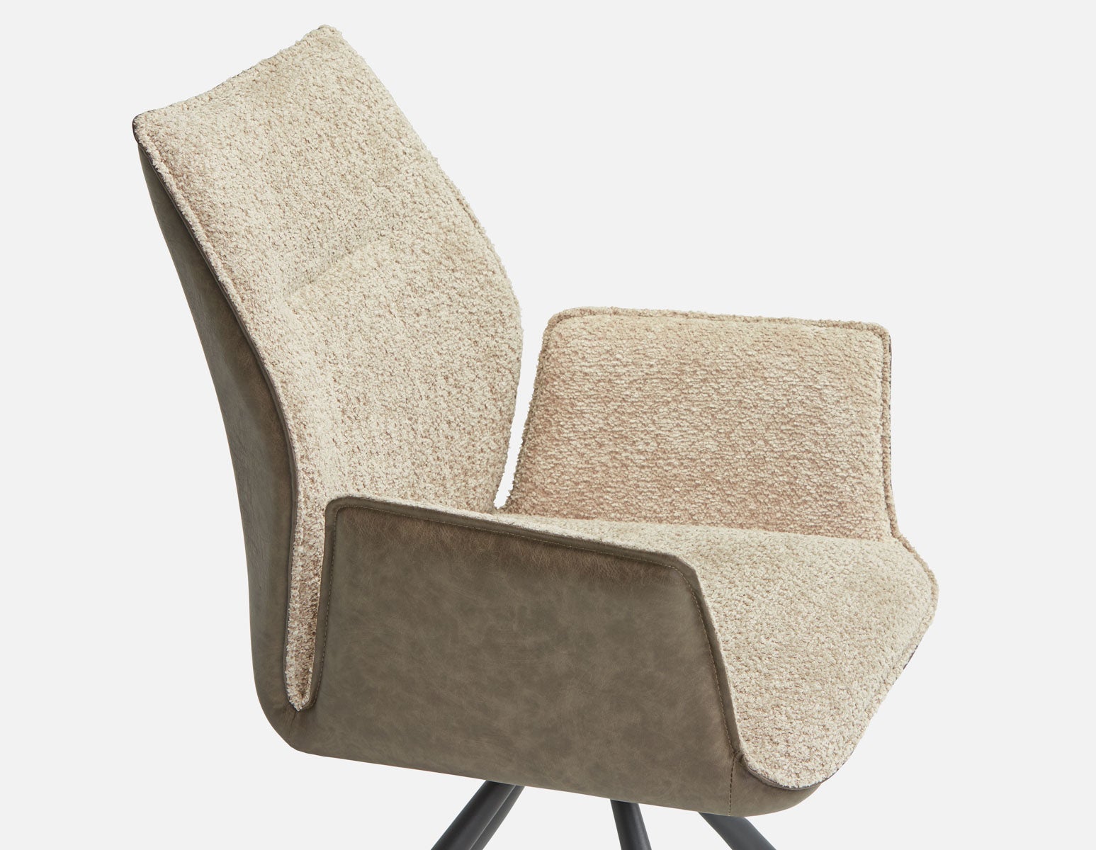 BYRON swivel dining armchair undefined
