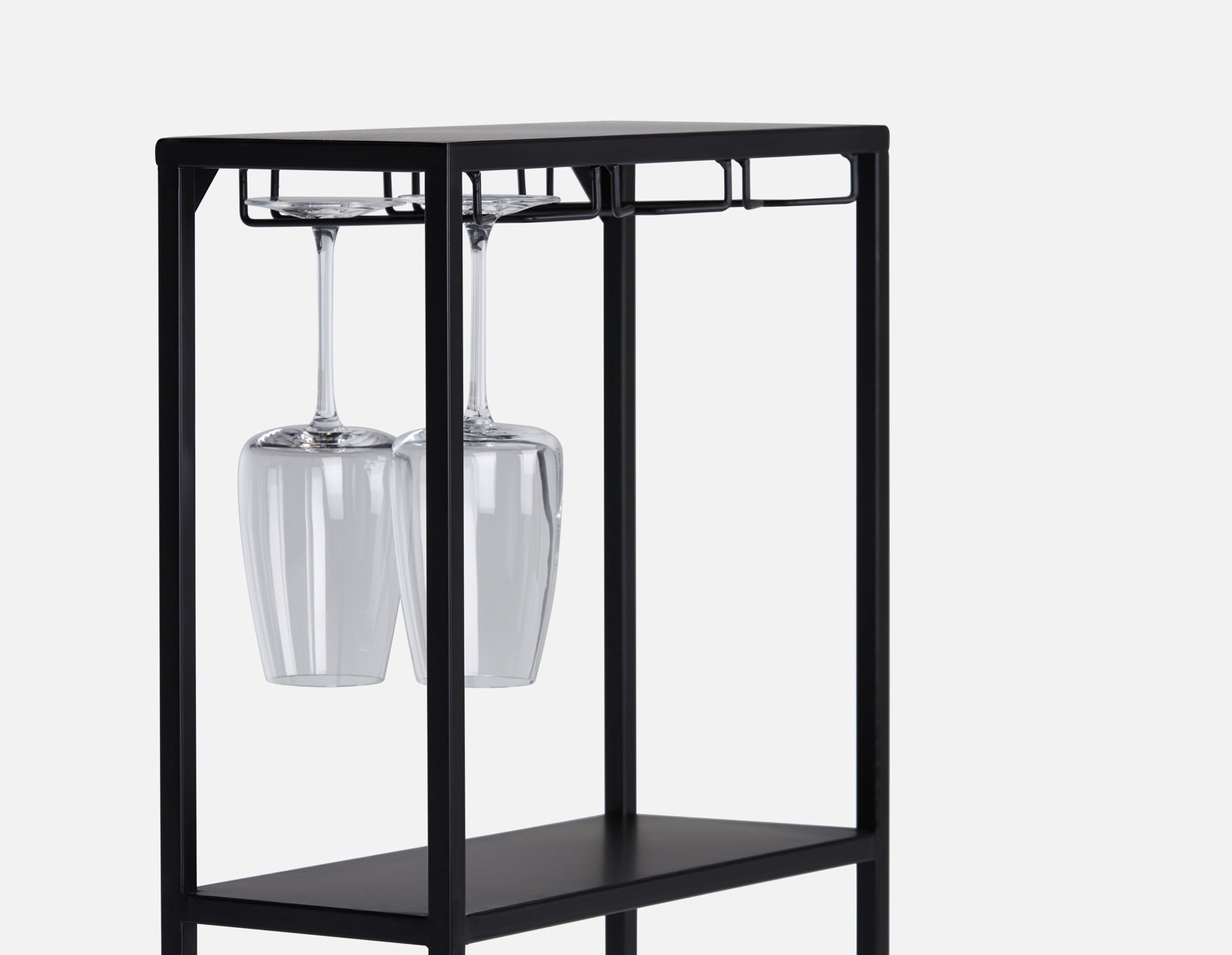 JAZZ contemporary metal wine rack 40x180cm undefined