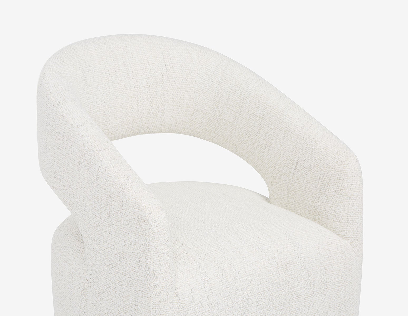 TIVOLI modern contemporary dining chair on casters undefined