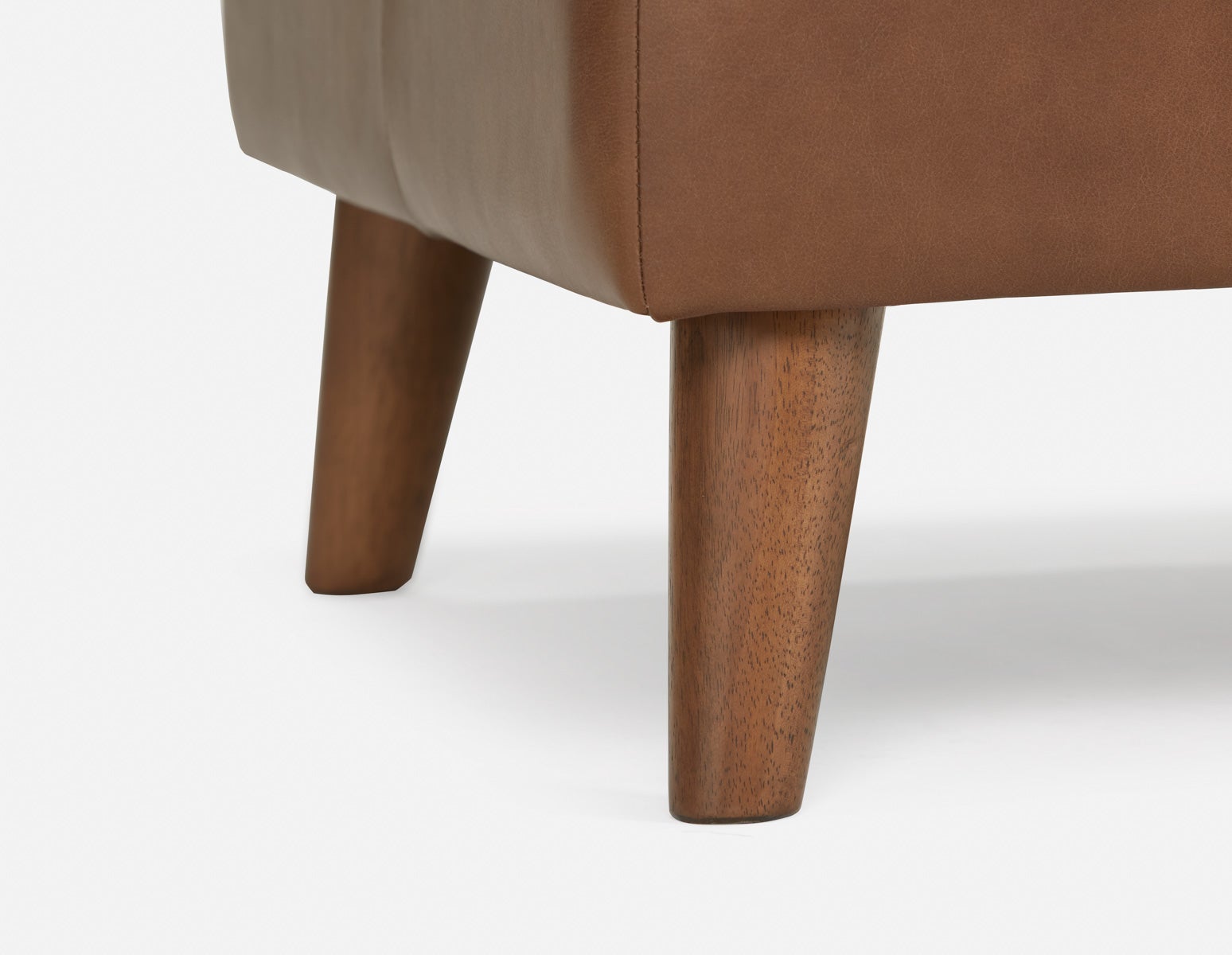 AMARI 100% leather classic ottoman undefined