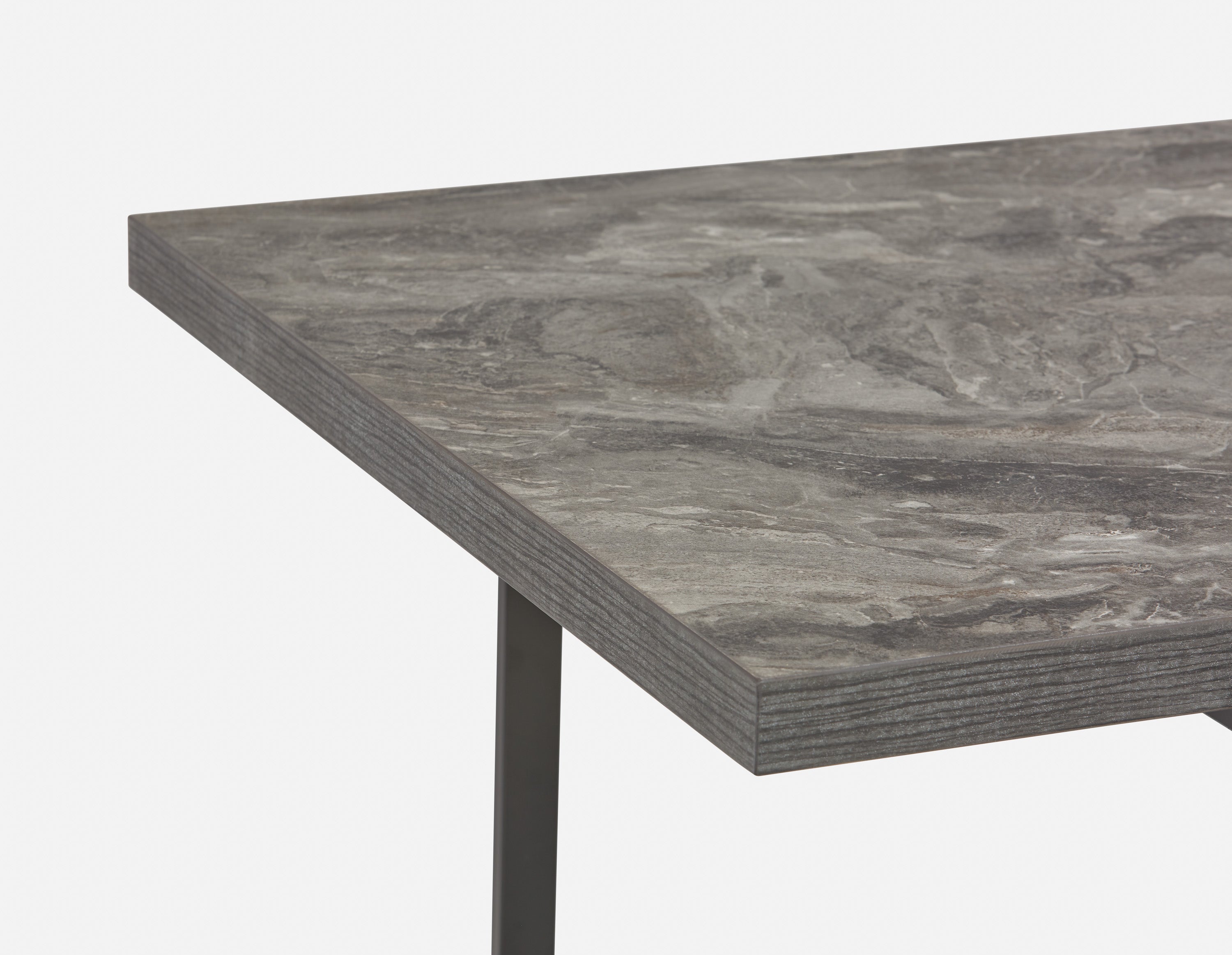 ARDA faux conrete top 180 cm dining table undefined