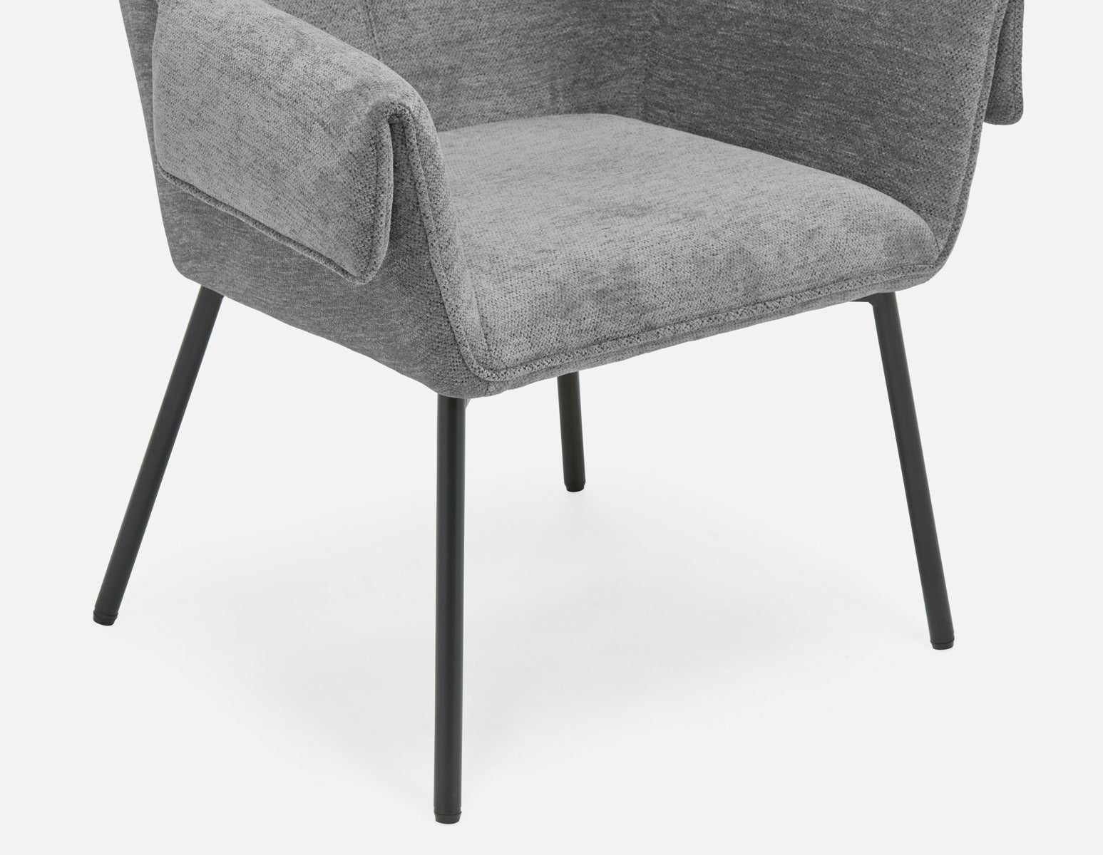 RALPH mid-century upholstered dining armchair undefined