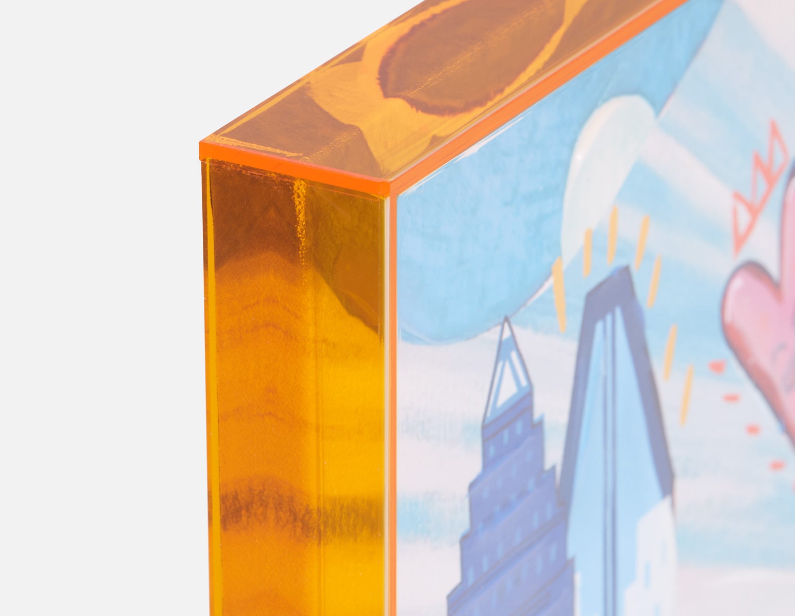 CITY YUL acrylic shadow box art 85 x 110 cm undefined
