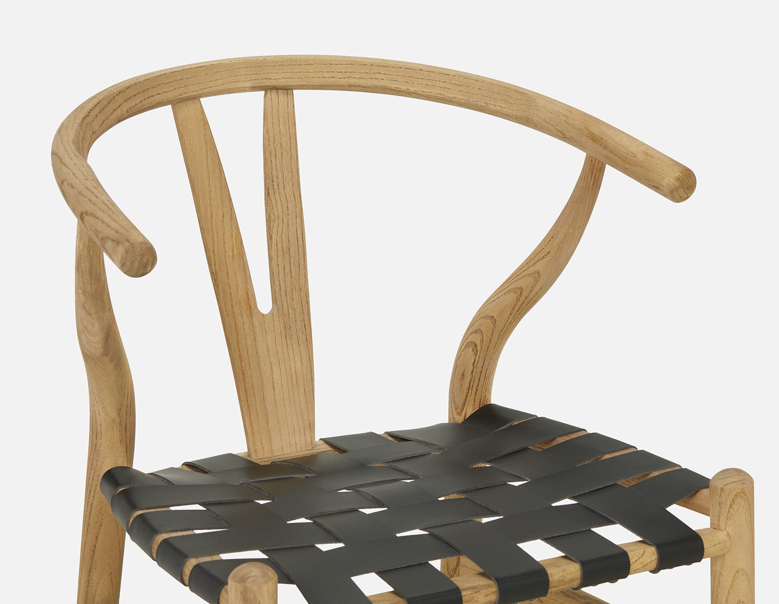 BILIA chaise de salle à manger en bois d'orme undefined