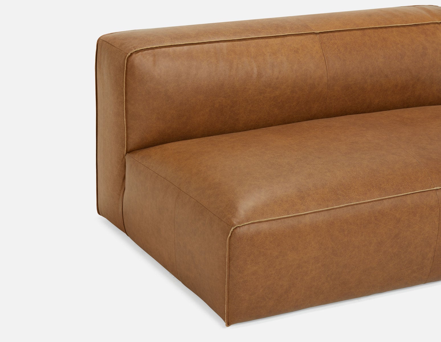 MONTE 100% leather classic loveseat sofa undefined