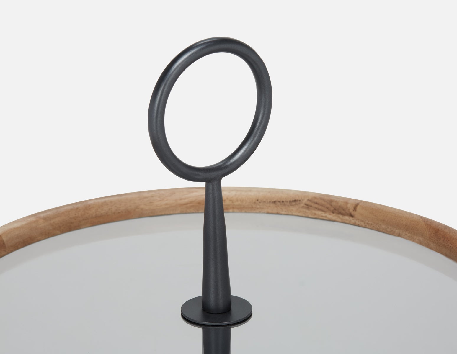 ELLIE mid-century modern round end table 43cm undefined