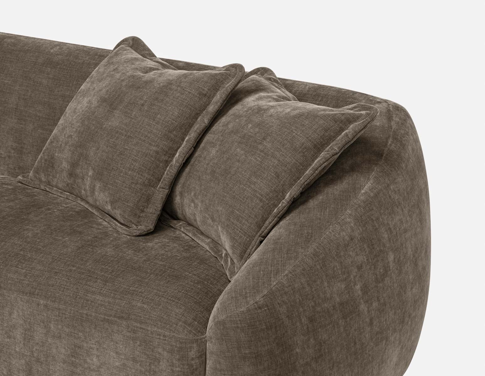 DOYER modern left-facing sectional sofa undefined