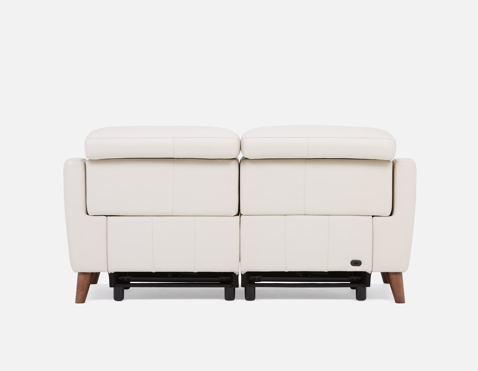 NILLIE causeuse contemporaine 100% cuir inclinable undefined